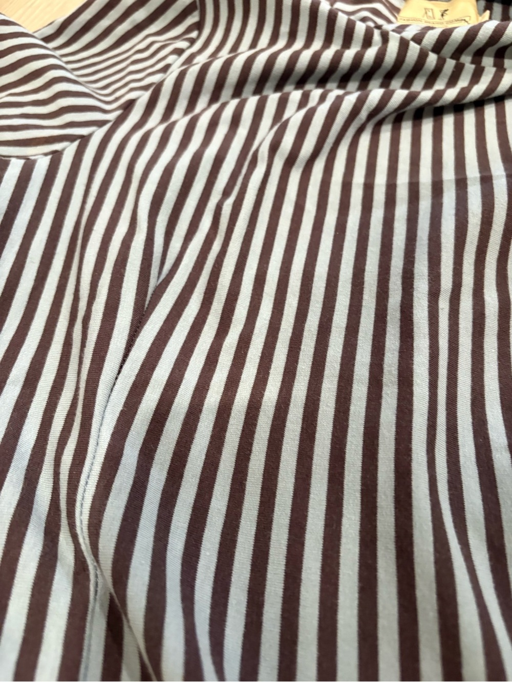 Fashion Brand Company Black and White Striped Midi Dress - Picture 6 of 6